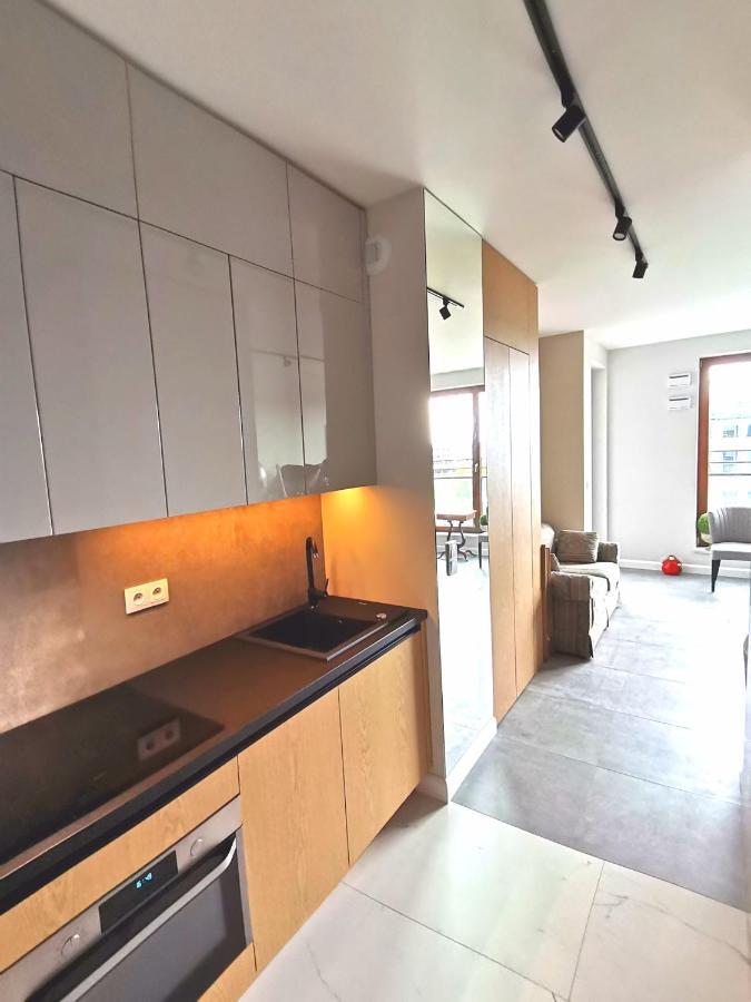 Apartamento Luxusowy Apartament Klimczaka Varsovia Exterior foto